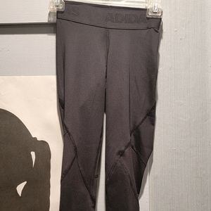 Adidas | Alphaskin Black Tight Leggings XXS